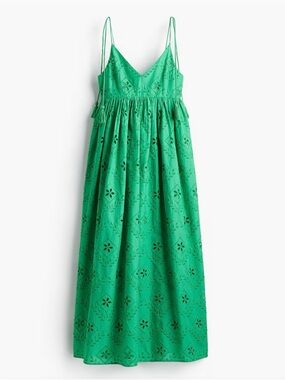 emerald green dress h&m Bright Emerald Green Mini Dress